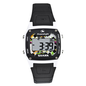 Shark Classic 80s Watch - White/Black