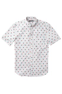 Bokeh Dot Print Shirt