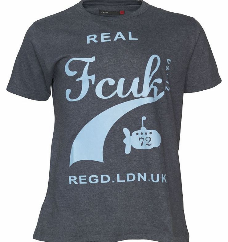 Mens For Real T-Shirt Dark Navy