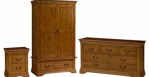 Double Wardrobe Bedroom Set