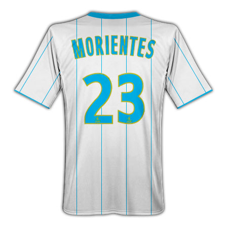 Adidas 09-10 Marseille home (Morientes 23)