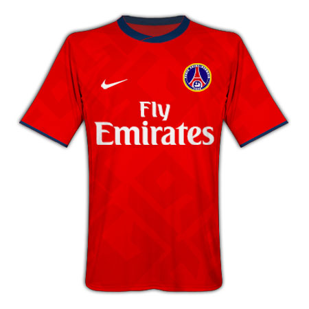 Nike 2010-11 Paris Saint Germain Away Nike Football