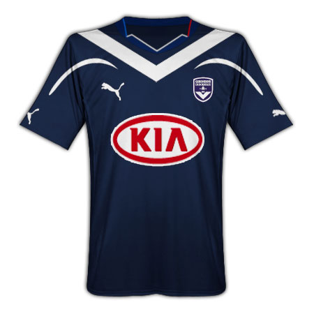 Puma 2010-11 Bordeaux Puma Home Shirt