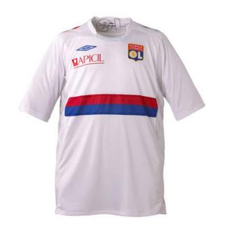 French teams Umbro 09-10 Olympique Lyon home shirt