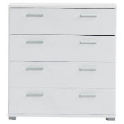 Fresno 4 Drawer Chest, White