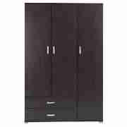 Fresno Triple Wardrobe, Wenge