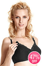 FREYA ROSALIE NURSING BRA BLACK