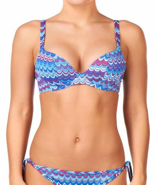 Freya Womens Freya Waves U/W Plunge Bikini Top - Marina