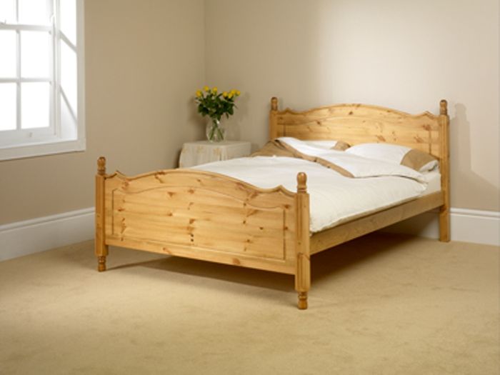 FSM Boston 2ft 6 Small Single Pine Bedstead