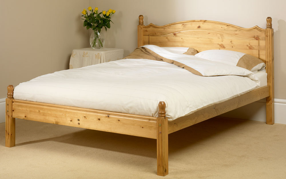 Boston Wooden Bedstead, Double,