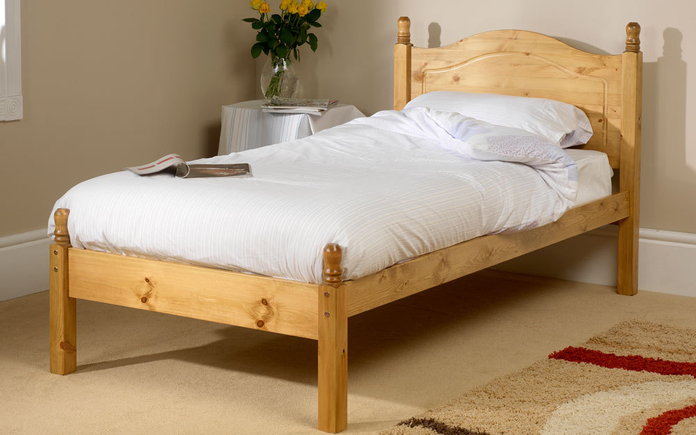 Orlando Wooden Bedstead, Double,