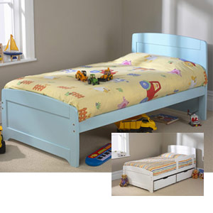 Rainbow 3FT Single Bedstead - Blue