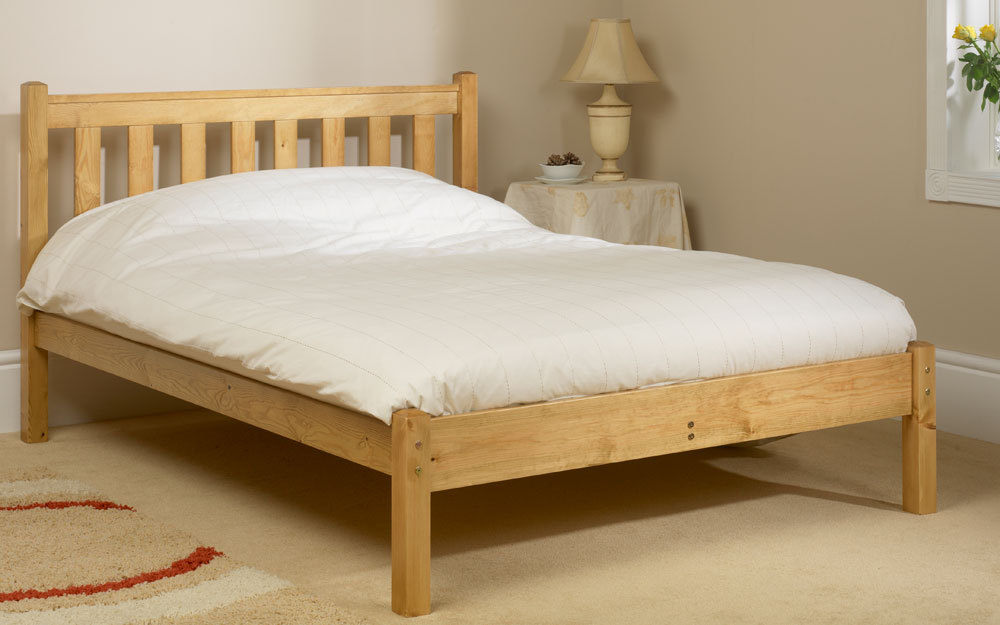 Friendship Mill Shaker Wooden Bedstead, Double,