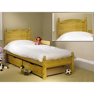 Teddy 2FT 6 Small Single Bedstead