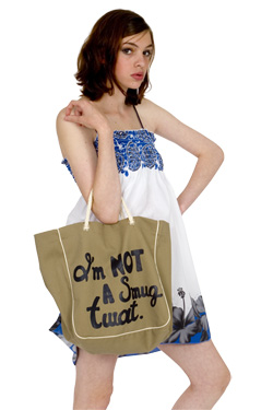 From Marissa V Im Not A Smug Twat Shopper Bag