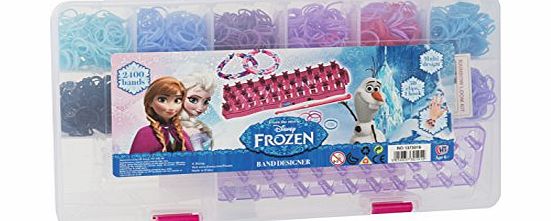 Frozen Disney Frozen Deluxe Loom Band Set With 2400 Bands amp; Case