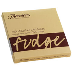 Fudge in Milk Chocolate Block