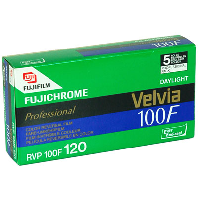 Velvia 100F 120 (5 PACK)