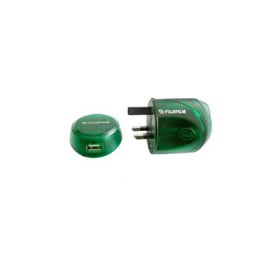 World Adapter Plus USB Charger