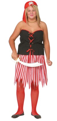 fuller Figure: Pirate Queen (Size 16-18)