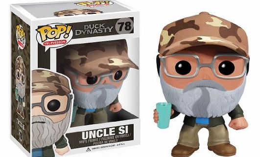 FunKo Duck Dynasty Pop Tv Uncle Si Robertson Vinyl Figure by Funko