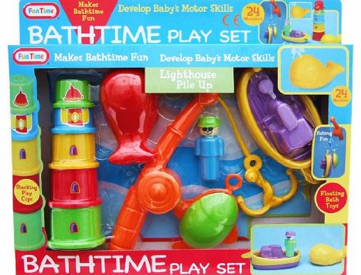 Fun Time Bath Time Play Set