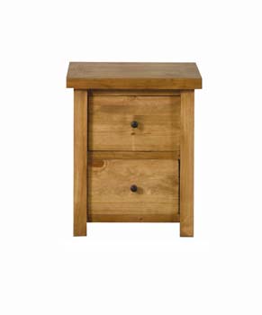 Furniture Link Carolina 2 Drawer Night Table