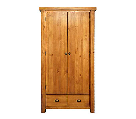 Clearance - Adara 2 Door 2 Drawer Wardrobe