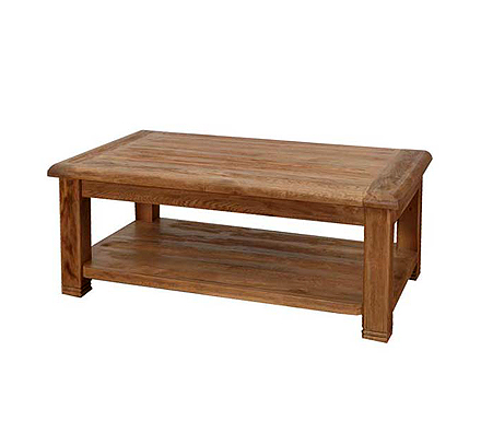 Danube Solid Oak Rectangular Coffee Table