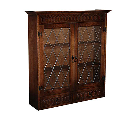 Olde Manor Oak Bureau Bookcase