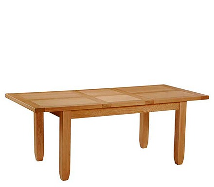 Furniture Link Rhode Oak Extending Dining Table