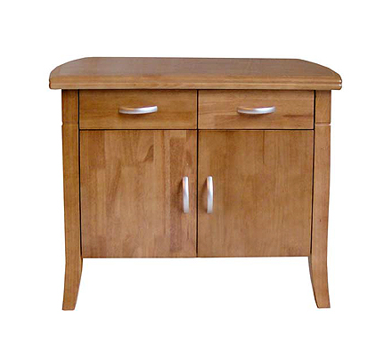 Furniture Link Seville 2 Door Sideboard in Maple