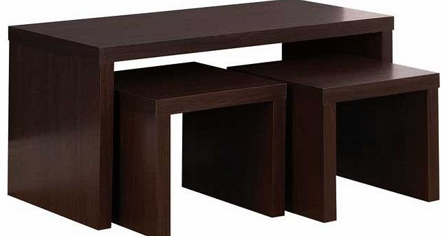 Chicago Long John Coffee Table - Walnut