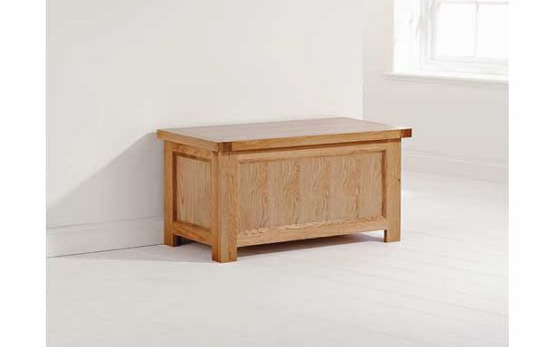 Marvin Blanket Box - Natural Oak