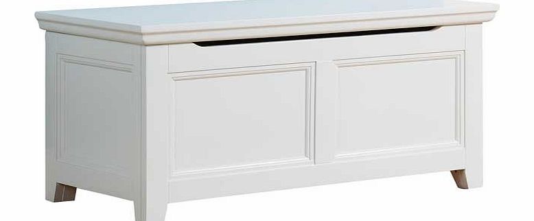 Furniture Solutions Venice Blanket Box - White