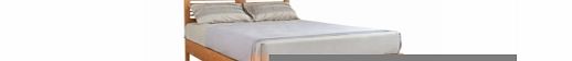 Furniture Village Baku King Size Bedstead with 2 Bedside Cabinets