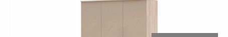 Furniture Village Timba 3 door wardrobe with polished doors 2267