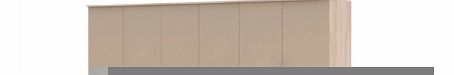Furniture Village Timba 6 door wardrobe with polished doors 2270