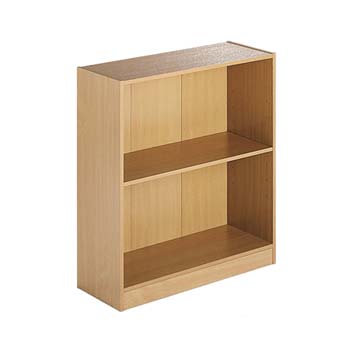 Adam 2 Shelf Bookcase in Beech