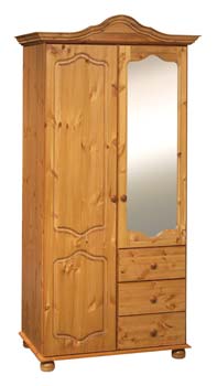 Furniture123 Alesund 2 Door Combination Wardrobe