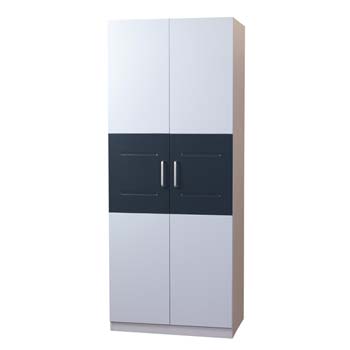 Furniture123 Alix Teens 2 Door Wardrobe - WHILE STOCKS LAST!