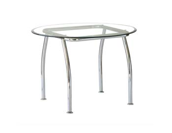 Altamura Round Glass Dining Table - WHILE STOCKS