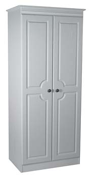 Amelie White 2 Door Wardrobe