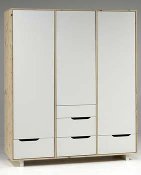 Furniture123 Angelholm 3 Door Wardrobe