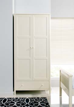 Atlanta Pearl Oak Two Door Wardrobe