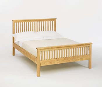 Furniture123 Atlantis Bedstead in Light Wood