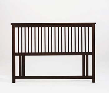 Furniture123 Atlantis Headboard in Dark Wood