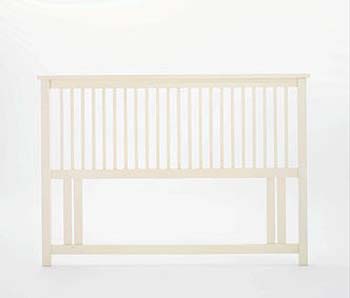 Furniture123 Atlantis Headboard in Ivory