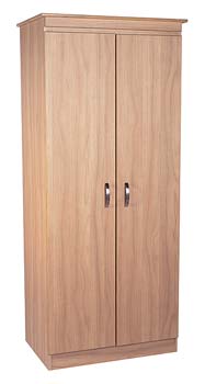 Furniture123 Bala Walnut 2 Door Wardrobe