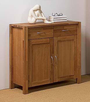 Furniture123 Basel Oak 2 Door Sideboard - WHILE STOCKS LAST!